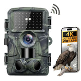 60MP 4K Green Trail Hunting Camera with WIFI Night Vision and IP66 Waterproof V178-59102