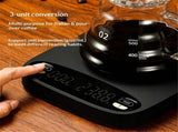 Coffee Scale with Timer, Rechargeable - Standard Rechargeable Espresso Scale for Pour Over and Drip V1366-AZ2-W-02073