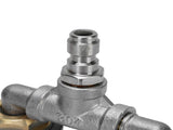 Double Heads Rotating Nozzle 4000psi High Pressure Washer Turbine Nozzle with 1/4 Inch Quick Connect V1294-YM0901-3111250011212