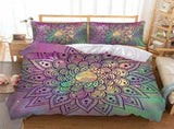 Galaxy Mandala Fiore Dream Quilt / Doona / Duvet Cover set V745-AQ043412Q3