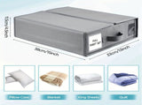 5PCS Foldable Bed Sheet Storage Box with Viewing Window, Your Neat Solution for Bedroom and Wardrobe V1232-SJTSNH001