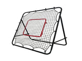 1m Football Rebounder Soccer Training Kickback Target Bounce Wall Detachable Metal Frame and PE V985-SPORTSREBOUNDER