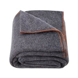 VEVOR Wool Camping Blanket 1.62 m x 2.23 m for Camping Hiking Travel Light Grey V952-LYTYMKPPYMHFTD18EV0