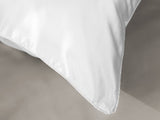 White SILK PILLOWCASE - 51X76CM V441-PC4347WTE51X76