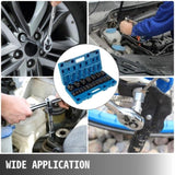 Impact Set 1/2 Inches 19 Piece Impacts, Standard Assortment, 1/2 Inches Drive V952-CJTT19PC12INBZ001V0