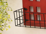 Wall Storage Shelves Hand Made Wood House Shape Wall Mounted Shelf for Bedroom Living Room Red V1294-YM0716-3115220072912
