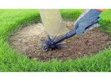 Rotary Cultivator Tool, Hand Held Garden Cultivator with Detachable Tines for Reseeding Grass Or V1369-AZ3-W-05148