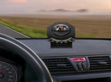 2Pcs Black Auto Compass with Inclinometer for Car Dashboard Portable Vehicle Mount V1192-AZ-W-31523