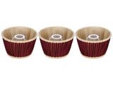 3pcs E14 Fabric Lamp Shade Wine Red Modern Clip On Lampshade for Home Wall Candle Table Lamps V1294-YM0523-3119210264911