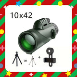 HD Monocular Telescope with Phone Holder and Tripod V728-LP601099747992349
