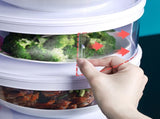 Insulated Food Cover Multilayer Heat Preservation Warm Intimate Effective Isolation Stackable Dish V1294-YM0523-3118220027414