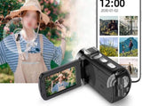 4K Video Camera Camcorder 64MP Vlogging Camera With 28X Digital Zoom for YouTube - Standard Version V1263-JX-6747-1