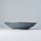 Serving Bowl Flat Base 28cm Black Pearl Glaze V637-C5169