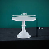 Metal Cake Stand European Style Anti Slip Round Cake Stand for Weddings Parties Anniversaries Medium V1294-YM0521-3118220347012