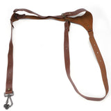 Leather Camera Strap Universal Adjustable Harness for DSLR Cameras DVBrown Right V1294-YM0901-3117200124212