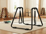 Everfit Dip Station Parallel Bars Heavy Duty Home Gym Stand Calisthenics Black PUB-A-SH01-BK