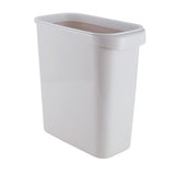 Narrow Trash Bin Rectangular Pressure Ring Space Saving Slim Trash Can Home Wastebasket for Bathroom V1294-YM0901-3117240045111