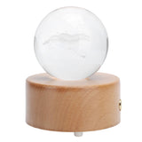 LED Crystal Ball Music Box for Bluetooth Birthday Festivals Gifts Desktop Ornament V1294-YM0901-3115210002611