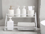Kitchen Countertop Storage Rack Space Saving Multifunctional 2 Tiers Spice Toiletries Makeup Counter V1294-YM0710-3118230202212