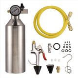 Air Flushing Kit, Car Air Pipe Cleaning Tool Set, R134A R404 Air V1192-AZ-W-28611