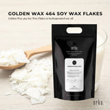 Bulk 10Kg Golden 464 Soy Wax Flakes - 100% Pure Natural DIY Candle Melts Chips V238-SUPDZ-29216277495888