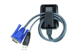 Aten Laptop USB KVM Console Crash Cart Adapter IT Kit CV211 V177-L-KVA-CV-211CP