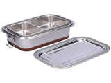Stainless Steel Food Container Bento Lunch Box Waterproof Leakproof Bento Box for Office Camping V1294-YM0901-3118210161812