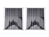 Solar Power Kit 18W 18V Panel Polycrystalline Silicon USB Type C DC Output with 100A Controller V1294-YM0901-3114230168311