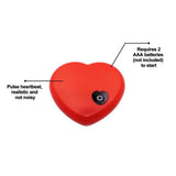 Pet Calming Heartbeat Plush Toy for Anxiety Relief 14.96 x 7.87in Soft Stuffed Animal with Pulse V1369-AZ3-W-13498