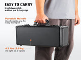 Graded Card Storage Box, 4 Slots, Graded Sports Cards Holder Carrying Case with Key Lock Foam V952-FJKSNHYCSKK1V3VTKV0