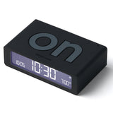 Lexon Flip Mini Reversible Alarm Clock - Black V398-LD-LR158N0