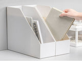 Book Storage Rack Simple Multifunctional Portable Plastic Desktop Bookend File Organizer for Office V1294-YM0901-3117240198111