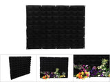 81 Pockets Vertical Felt Garden Plant Growing Container Bags Wall Hanging Planter V1294-YM0722-JYB00529-01