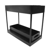 Slide Out Storage Basket Under Sink Organizer for Cabinet Sliding Drawers Countertop Pantry HIPS V1294-YM0512-3117220264411