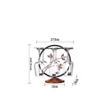 Freestanding Metal Wine Glass Drying Rack Kitchen Bar Decor Multi-Function Display Stand Tabletop V1188-MS-227-1690