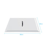16"x16" Square Stainless Steel Top Rainfall Shower Head Bathroom Sprayer V1294-YM0901-DE-JYA00924