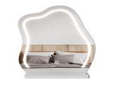 Levede Dressing Table Stool Set with Mirror Led VM1023