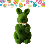 Artificial Moss Bunny Garden Statues Ornaments Durable Lightweight Artificial Animal Ornament for V1294-YM0718-10120465