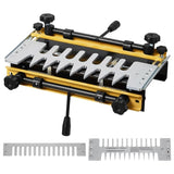 Dovetail Jig, 310 mm Width, Dove Tailing Router Jigs with 4 Router Bits & 6 Templates, Precise V952-YWJJ12INCHDSUNWMXV0