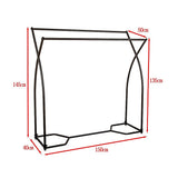 Commercial Clothing Garment Rack Retail Shop in Black V63-920641