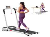 Everfit 3 in 1 Walking Pad Treadmill 20% Auto Incline Under Desk Foldable Treadmills for Home With TMILL-400H-AINC-WH