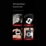 1 Pack Portable Fascia Ring Massager with Heat - 9 Speed Vibration, 40C Warmth, 2000mAh Battery, ABS V888-ELOSUNG56226-1