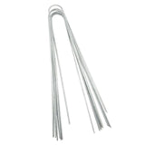 50 PCS Steel Landscape U shaped Stakes Pins Staple Peg for Ground Garden Farm Grass Tent Fence V1294-YM0901-JY17341