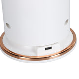 Desktop Bladeless Fan 3 Speed Wind Tower Shaped USB Rechargeable Fan with Remote Control for Summer V1294-YM0901-3113240092111
