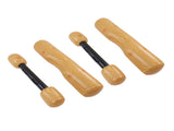 2 PCS Wood Grain Inflatable Floating Row Pool Floats Floating Log Raft Toys Outdoor Party Water V1294-YM0703-3111230082611
