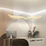 BAMDECOR 150cm Wing-Shaped LED Ceiling Light 3-Color Changeable Stepless Dimming High Light V255-WING-150