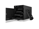 ICY BOX SINGLE enclosure for 4x HDD/SSD with USB 3.1 Type-C interface and fan V28-HDDICY3740C31