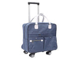 2 in 1 Expandable Carry On Luggage Set Polyester Fabric Weekender Travel Luggage Carry On Suitcase V1294-YM0901-3117250006611