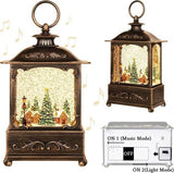 BDI Lamp-LW003-Snowman Music Lantern Sculpture Christmas V28-ELEBDILW003