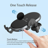 C366: Automatic Clamping Wireless Car Charger,with backlight V28-ELECARC366